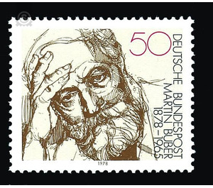100th birthday of Martin Buber  - Germany / Federal Republic of Germany 1978 - 50 Pfennig