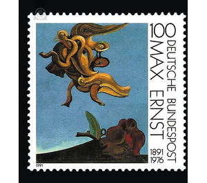 100th birthday of Max Ernst  - Germany / Federal Republic of Germany 1991 - 100 Pfennig
