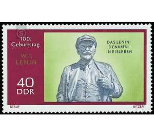 100th birthday of Wladimir Iljitsch Lenin  - Germany / German Democratic Republic 1970 - 40 Pfennig