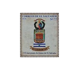 106th Anniversary of the Ateneo de El Salvador - Central America / El Salvador 2018 - 0.75