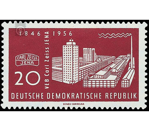 110 years Carl Zeiss Werke Jena - Germany / German Democratic Republic 1956 - 20 Pfennig