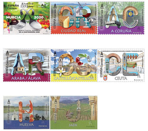 12 Months, 12 Stamps - Spain 2020 Set