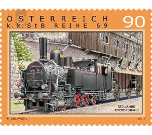 120 years  - Austria / II. Republic of Austria 2011 - 90 Euro Cent