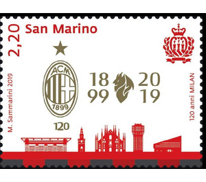 120th anniversary of Milan football - San Marino 2019 - 2.20