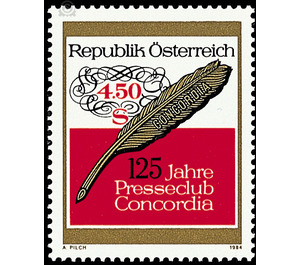 125 years  - Austria / II. Republic of Austria 1984 - 4.50 Shilling