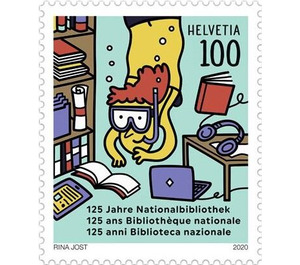 125 Years Swiss National Library - Switzerland 2020 - 100