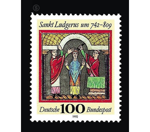 1250th birthday of St.Ludgerus  - Germany / Federal Republic of Germany 1992 - 100 Pfennig