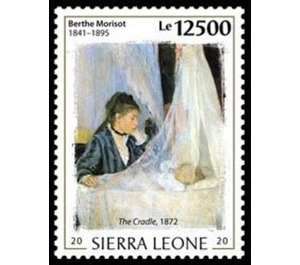 125th Anniversary of the Death of Berthe Morisot - West Africa / Sierra Leone 2020