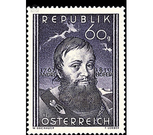 140th anniversary of death  - Austria / II. Republic of Austria 1950 - 60 Groschen