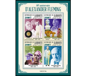 140th Anniversary of the Birth of Alexander Fleming - East Africa / Djibouti 2021