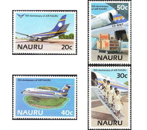 15 Years AIR NAURU - Micronesia / Nauru Set