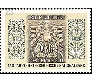 150 years  - Austria / II. Republic of Austria 1966 - 3 Shilling
