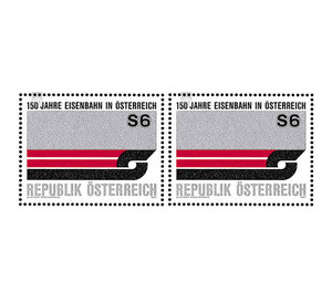 150 years Austria Railroad  - Austria / II. Republic of Austria 1987 Set