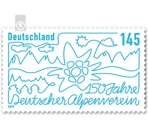 150 years German Alpine Club  - Germany / Federal Republic of Germany 2019 - 145 Euro Cent