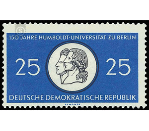 150 years Humboldt University Berlin  - Germany / German Democratic Republic 1960 - 25 Pfennig