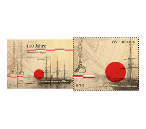 150 years of Austria - Japan  - Austria / II. Republic of Austria 2019 Set