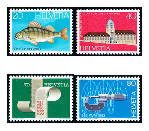 150 years university  - Switzerland 1983 Set