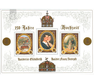 150 years Wedding of Elisabeth & Franz Joseph  - Austria / II. Republic of Austria 2004