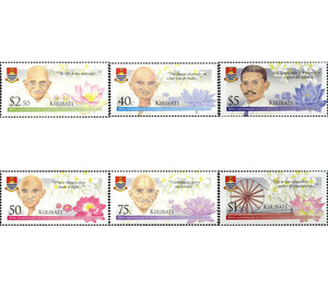 150th Anniversary of Birth of Mahatma Gandhi (2019) - Micronesia / Kiribati 2019 Set