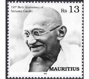 150th Anniversary of Birth of Mahatma Gandhi - East Africa / Mauritius 2019 - 13