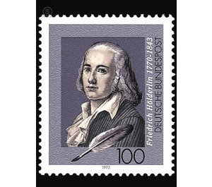 150th anniversary of death of Friedrich Hölderlin  - Germany / Federal Republic of Germany 1993 - 100 Pfennig