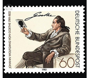 150th anniversary of death of Johann Wolfgang von Goethe  - Germany / Federal Republic of Germany 1982 - 60 Pfennig