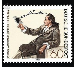 150th anniversary of death of Johann Wolfgang von Goethe  - Germany / Federal Republic of Germany 1982 - 60 Pfennig