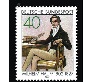 150th anniversary of death of Wilhelm Hauff  - Germany / Federal Republic of Germany 1977 - 40 Pfennig