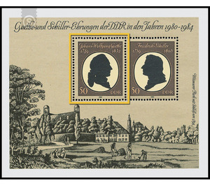 150th anniversary of Goethe  - Germany / German Democratic Republic 1982 - 50 Pfennig