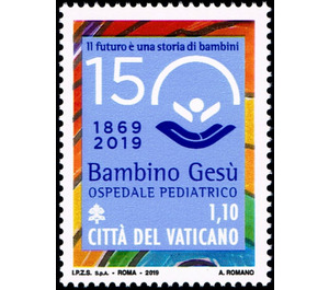 150th Anniversary of Pediatric Hospital Bambino Gesu, Rome - Vatican City 2019 - 1.10