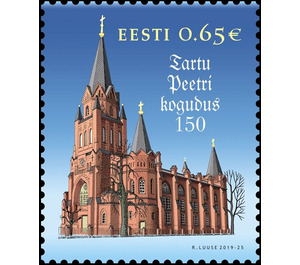 150th Anniversary of St Peter's Congregational Church, Tartu - Estonia 2019 - 0.65