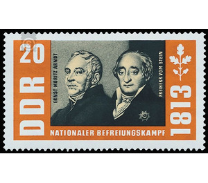 150th anniversary of the Wars of Liberation  - Germany / German Democratic Republic 1963 - 20 Pfennig