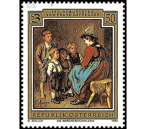 150th birthday  - Austria / II. Republic of Austria 1985 - 3.50 Shilling