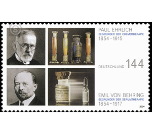 150th birthday of Paul Ehrlich  - Germany / Federal Republic of Germany 2004 - 144 Euro Cent