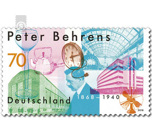 150th birthday of Peter Behrens  - Germany / Federal Republic of Germany 2018 - 70 Euro Cent