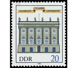 175 years  - Germany / German Democratic Republic 1985 - 20 Pfennig