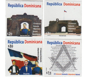 175th Anniversary of Declaration of Independence (2020) - Caribbean / Dominican Republic 2020 Set