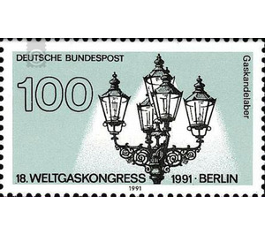 18th World Gas Congress, Berlin 1991  - Germany / Federal Republic of Germany 1991 - 100 Pfennig