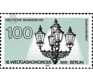 18th World Gas Congress, Berlin 1991  - Germany / Federal Republic of Germany 1991 - 100 Pfennig