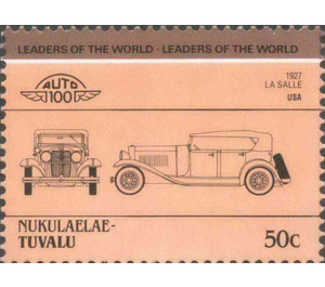 1927 La Salle USA - Polynesia / Tuvalu, Nukulaelae 1985