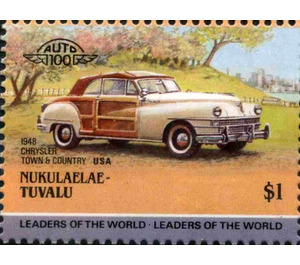 1948 Chrysler Town & Country USA - Polynesia / Tuvalu, Nukulaelae 1985