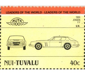 1966 Jensen FF U.K. - Polynesia / Tuvalu, Nui 1985