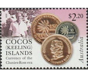 1977 Coins and John Cecil Clunies-Ross, c. 1960 - Cocos (Keeling) Islands 2020 - 2.20