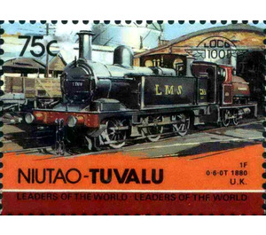 1f 0-6-0t 1880 Uk - Polynesia / Tuvalu, Niutao 1985