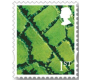 1st. - Aerial View of Patchwork Fields - United Kingdom / Northern Ireland Regional Issues 2018