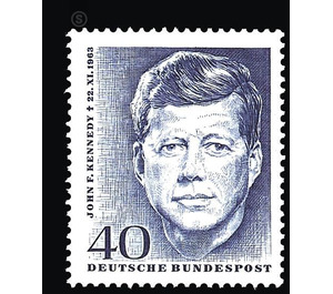 1st anniversary of the death of John F. Kennedy  - Germany / Federal Republic of Germany 1964 - 40 Pfennig
