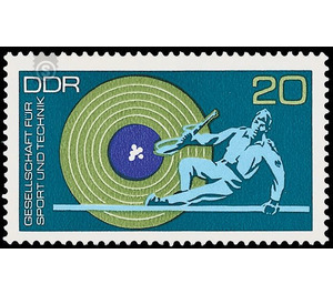 20 years Society for sport and technology - Germany / German Democratic Republic 1972 - 20 Pfennig