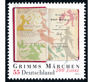 200 years Grimm's Fairytales  - Germany / Federal Republic of Germany 2012 - 55 Euro Cent