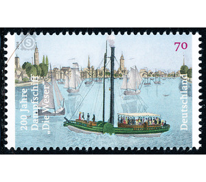 200 years Steam ship "The Weser"  - Germany / Federal Republic of Germany 2016 - 70 Euro Cent