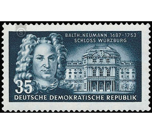 200th anniversary of the death of famous German builders  - Germany / German Democratic Republic 1953 - 35 Pfennig